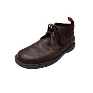 Dr Martens Sussex Leather Chukka Boots Bear Track Non Slip Brown Mens Size 12